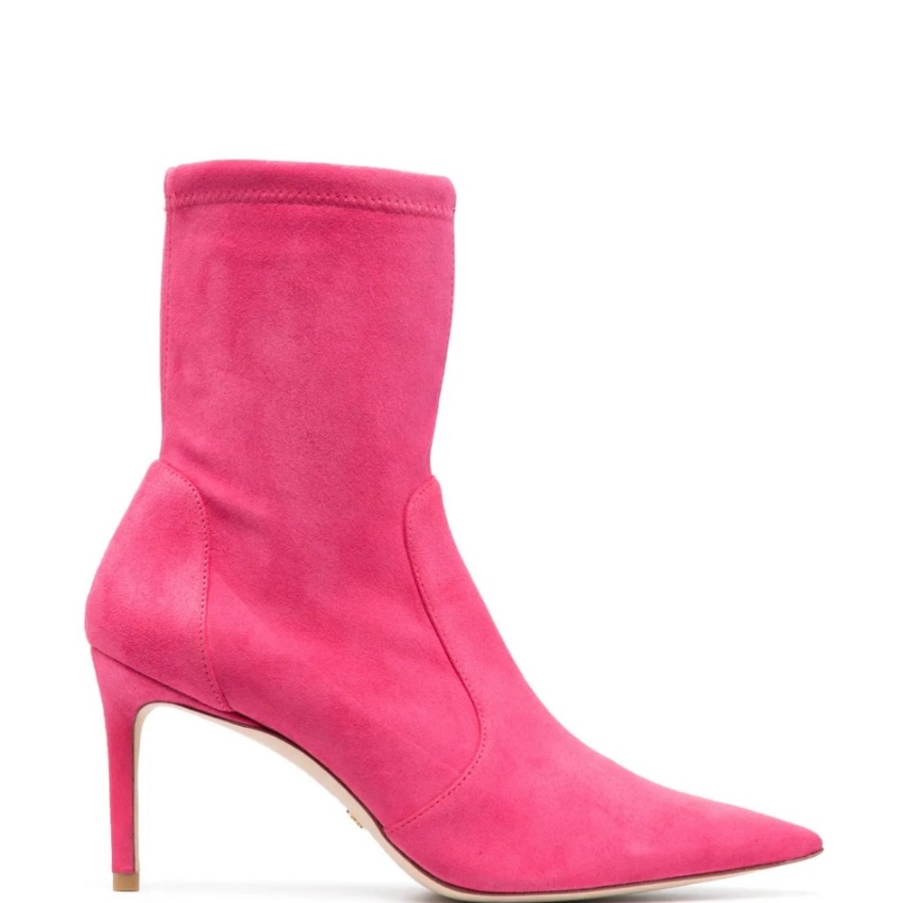Stuart Weitzman Pointed Toe Heeled Boots